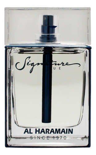 Perfume Al Haramain Signature Blue Eau De Parfum Em Spray De 100 Ml - Imagem 2