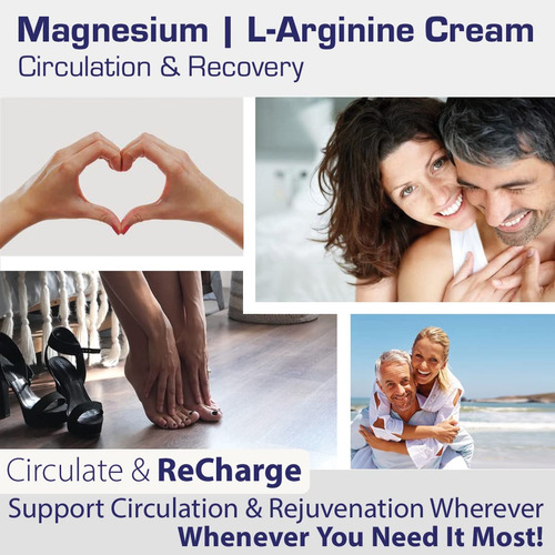 Creme Nutrasal Magnésio L-arginina 240ml Óxido Nítrico - Imagem 5