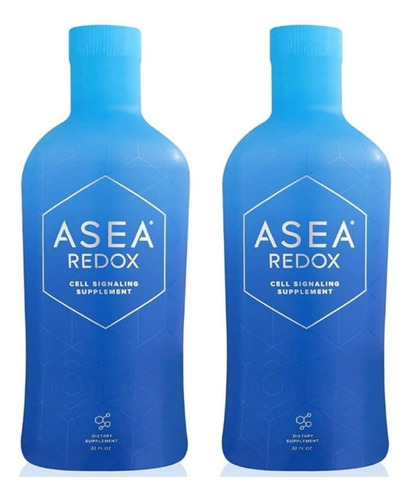 Suplemento De Sinalização Celular Asea Redox: 2 Frascos De 9