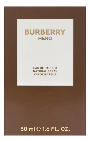 Perfume Burberry Hero Para Homens Eau De Parfum 50ml - Imagem 5