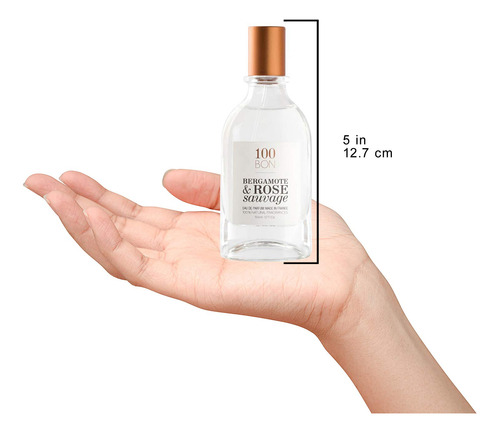 Perfume 100bon Bergamote & Rose Sauvage 50ml Para Mulheres E - Imagem 2