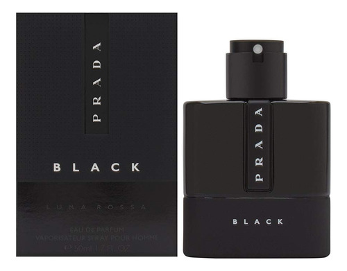 Perfume Prada Luna Rossa Black Eau De Parfum 50ml Para Homen