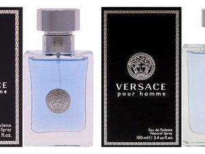 Kit De 2 Peças De Perfume Versace Pour Homme Para Homens 100