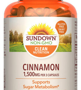 Suplemento: Cápsulas De Canela Sundown, 1000 Mg, 200 Cápsula