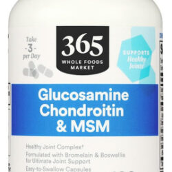 Suplemento 365 Da Whole Foods Market: Glucosamina E Condroit
