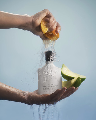 Perfume Creed Silver Mountain Water Para Homens Colônia 100m - Imagem 5