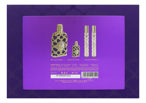 Perfume Orientica Velvet Gold Eau De Parfum 80ml Para Mulher - Imagem 7