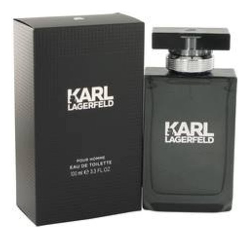 Perfume Karl Lagerfeld Eau De Toilette 100ml Para Homens - Imagem 2
