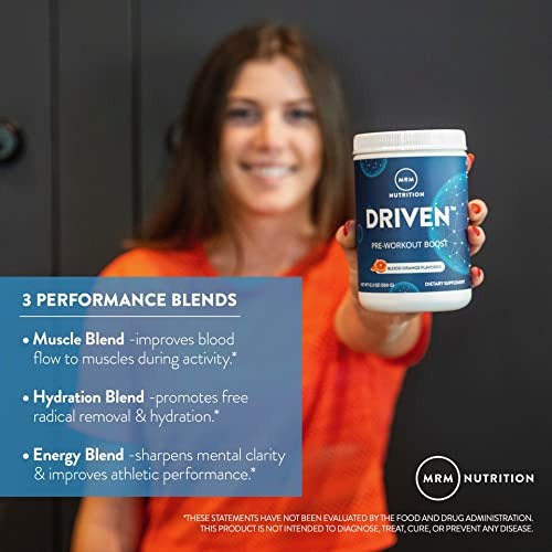 Pó Pré-treino Mrm Nutrition Driven Mixed Berry Flavor - Imagem 6