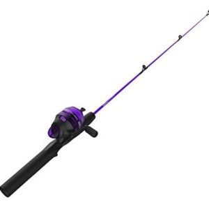 Combinação De Vara De Pesca Zebco Dock Demon Spincast Reel 3