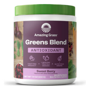 Suplemento Amazing Grass Greens Blend Antioxidant 30 Porções