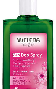 Desodorante Em Spray Weleda Wild Rose 24h 100ml