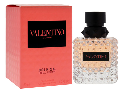 Perfume Valentino Donna Nascido Em Roma Coral Fantasy Edp 50ml - Imagem 2