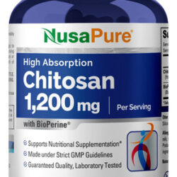 Suplemento Nusapure Quitosana 1000mg 150 Cápsulas Não Transg
