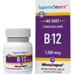 Fonte Superior De Vitamina B12 Cianocobalamina 1000mcg