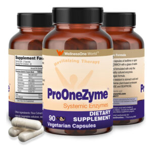 Suplementos Wellnessone Pro-onezyme Systemic Enzyme 90 Cápsu