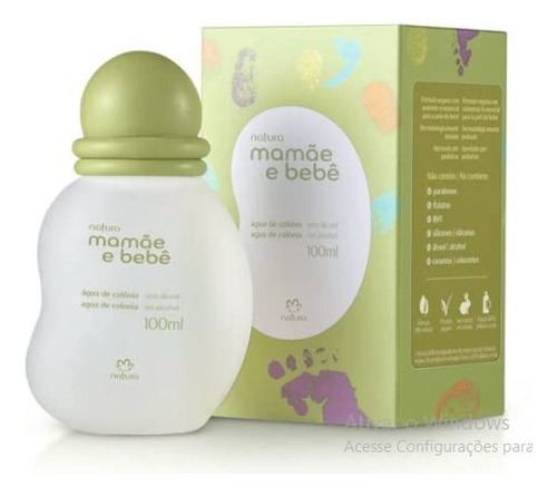 Perfume Natura Mamãe E Bebê Alcohol-free 100ml - Imagem 2