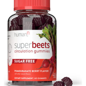 Suplementos: Humann Superbeterrabas Circulation Gummies Hear