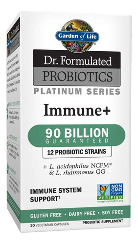 Suplemento Garden Of Life Dr. Probióticos Formulados Platinu