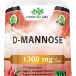 Suplemento Naturalife Labs D-manose 1,3 G Com Cranberry Extr
