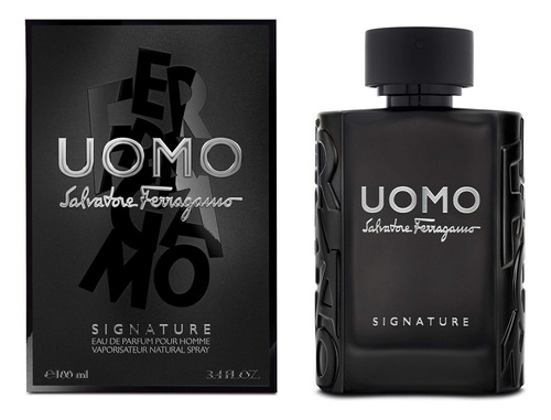 Perfume Salvatore Ferragamo Uomo Signature Edp 100ml Para Ho - Imagem 2