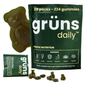 Supplement Grüns Super Greens Gummy Bears 224 Gummies