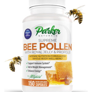 Supreme Bee Pollen Parker Naturals 150 Cápsulas Vegetarianas