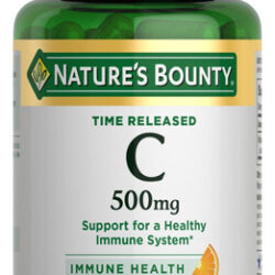 Suplemento De Vitamina C Nature&quots Bounty 500 Mg 100 Cápsulas