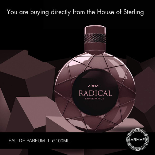 Perfume Armaf Radical Brown Eau De Parfum 100ml Para Homens - Imagem 3