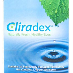 Limpador Natural De Rosto, Cílios E Pálpebras Towelettes Cli