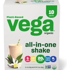 Proteína Em Pó Vega Organic All-in-one French Baunilha 400g