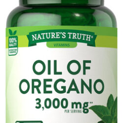 Suplemento Em Cápsulas De Óleo De Orégano Nature's Truth 90