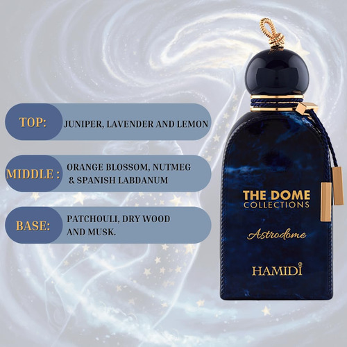 Perfume Hamidi The Dome - Astrodome Eau De Parfum 100ml - Imagem 5