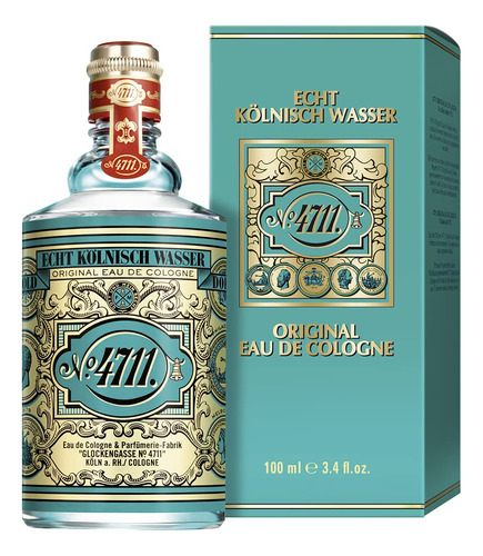 Perfume 4711 Muelhens Eau De Cologne 100ml Unisex