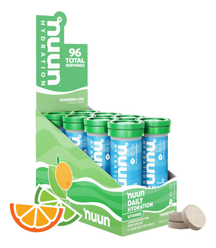 Comprimidos Para Bebidas Eletrolíticas Nuun Vitamins Tangeri