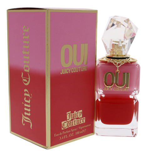 Perfume Juicy Couture Oui Edp Spray Para Mulheres 100ml - Imagem 3