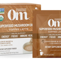 Suplemento Om Mushroom Superfood Coffee Latte Blend X10