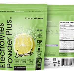 Eletrólitos Em Pó, Vitamina Keto, Limonada 530g