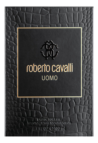 Perfume Roberto Cavalli Uomo Eau De Toilette 100ml Para Home - Imagem 3
