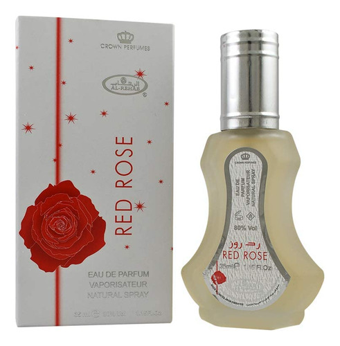 Perfume Al-rehab Red Rose Eau De Perfume 35ml (1.15 Fl. Oz)