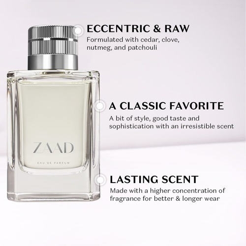 Perfume O Boticario Zaad Eau De Parfum 100ml For Men - Imagem 3