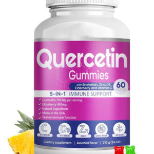 Suplemento Biovitalica Gomas De Quercetina Com Bromelaína 75