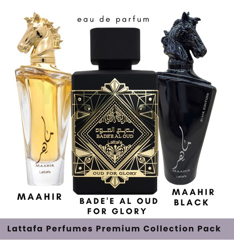 Perfume Gift Set Lattafa 3 Piece Eau De Parfum 100ml Unisex - Imagem 3