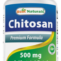 Suplemento Best Naturals Quitosana 500 Mg 120 Comprimidos