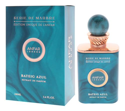 Perfume Anfar London Bateig Azul Extrait De Parfum 100ml Uni - Imagem 4