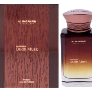 Perfume Al Haramain Oudh Musk Eau De Parfum 100ml Para Homen