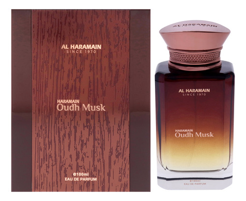 Perfume Al Haramain Oudh Musk Eau De Parfum 100ml Para Homen