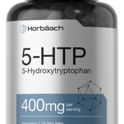 Suplemento Horbäach 5htp 400mg 120 Cápsulas Extra Strength
