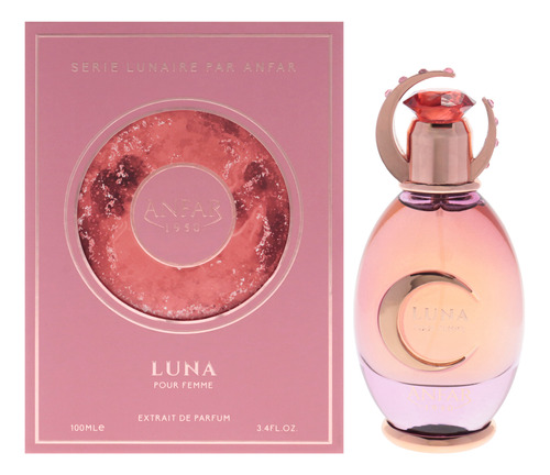 Perfume Anfar Lunaire Luna Extrait De Parfum 100ml Para Mulh