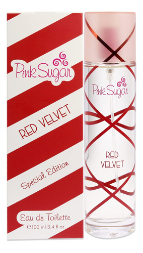 Spray Pink Sugar Red Velvet Edt 3,4 Onças